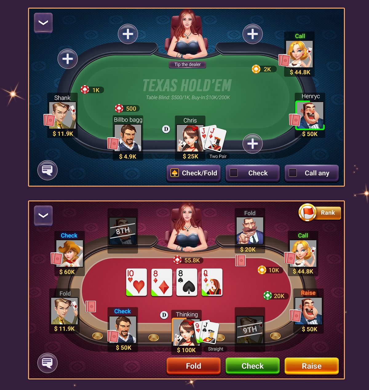 Teen Patti Gold آن لائن کیسینو میں اصل گیمز